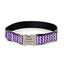 Stripe Personalized Nylon Dog Collar - Engraved Custom Pet Collars - iTalkPet