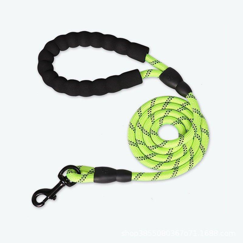 10FT Strong Dog Leash with Comfortable Padded Handle and Highly Reflective Threads - iTalkPet