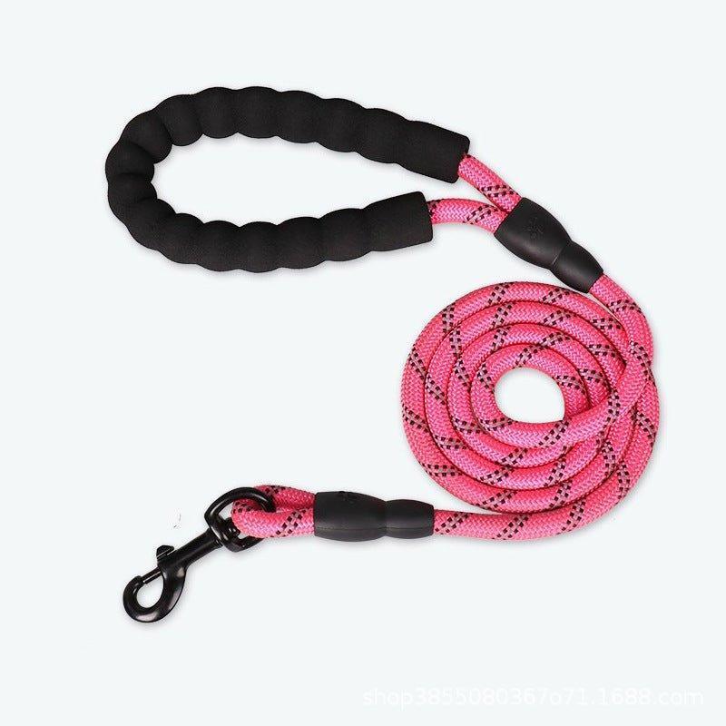 10FT Strong Dog Leash with Comfortable Padded Handle and Highly Reflective Threads - iTalkPet