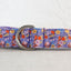Tulips Purple Personalized Dog Collar Set - iTalkPet