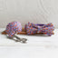 Tulips Purple Personalized Dog Collar Set - iTalkPet