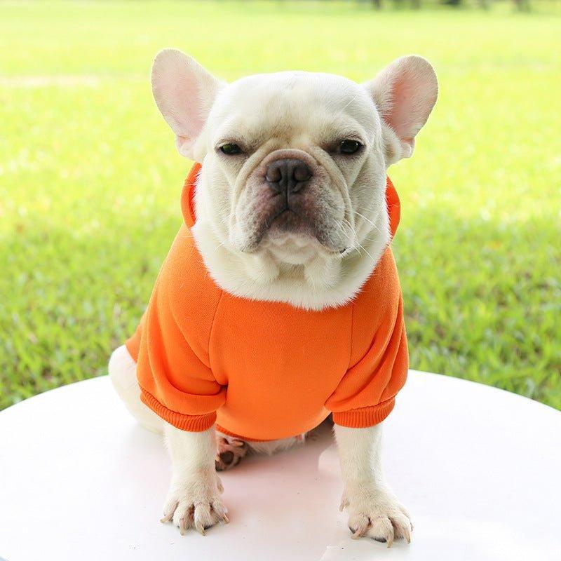 Winter Dog Hoodie Sweatshirts with Pockets Warm Dog Clothes - iTalkPet