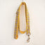 Yellow Plaid Personalized Dog Collar Set - iTalkPet