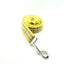 Yellow Plaid Personalized Dog Collar Set - iTalkPet
